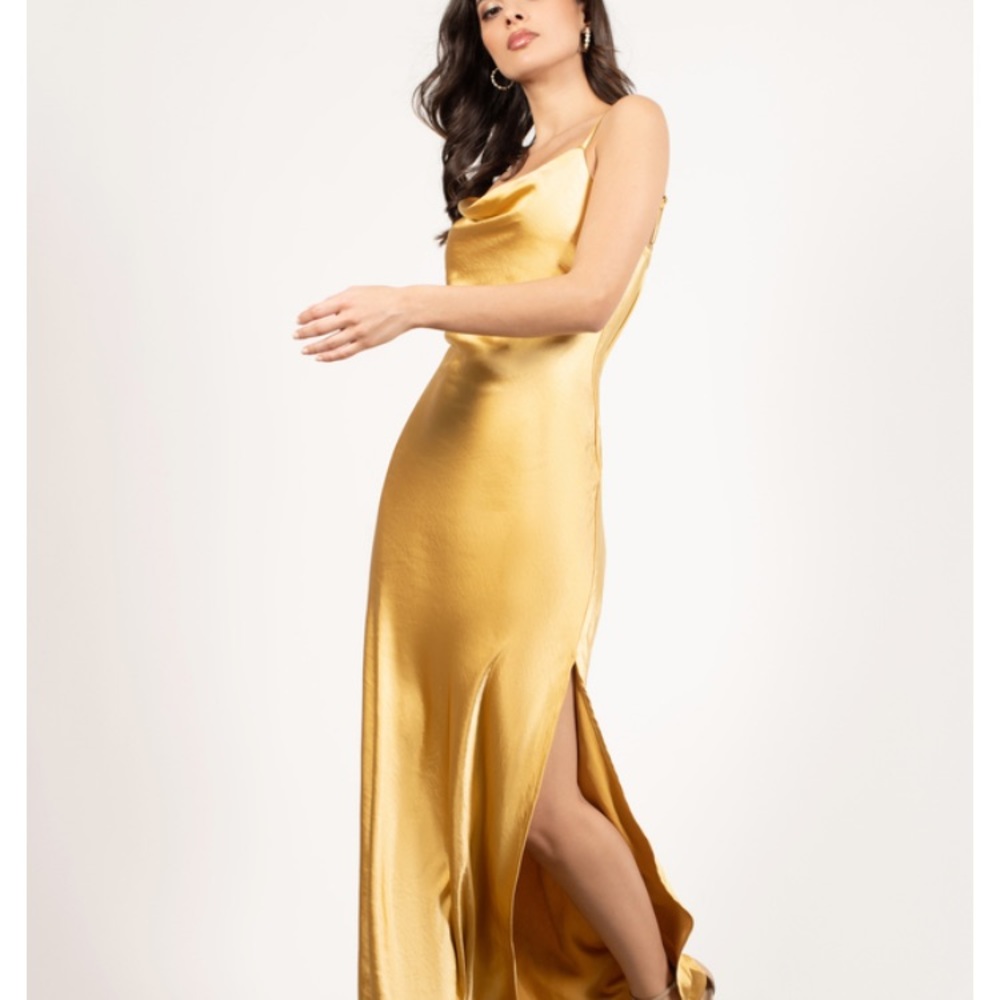 Tobi This Moment Satin Maxi Dress